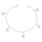 Pulseira de Prata 925 Conchinhas Penduradas Pulseira de Prata 925 Conchinhas Penduradas