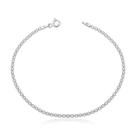 Pulseira De Prata 925 Esteira Bismarck