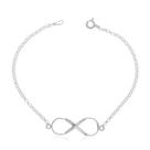 Pulseira de Prata 925 Infinito Torcido