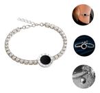 Pulseira de Prata com Zircônia Rivieira Ice
