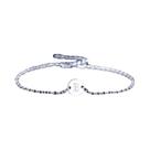 Pulseira De Prata Para Mulheres Com Lindas Flores Clássicas Joias Da Moda De Alta Qualidade