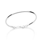 Pulseira de pulso bracelete feminina rommanel prata 925 tubo fecho lagosta 850078