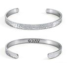 Pulseira de punho cusurlove Inspirational Bible Verse em ouro 18K