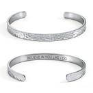 Pulseira de punho cusurlove Inspirational Bible Verse em ouro 18K