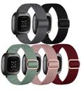 Pulseira de relógio Adorve compatível com Fitbit Sense/Versa 3/4