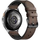 Pulseira de relógio Adorve Leather compatível com Samsung Galaxy Watch 7/6
