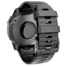 Pulseira de relógio ANCOOL compatível com Fenix 6X/7X 26mm preta