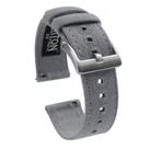 Pulseira de relógio BARTON Quick Release Canvas 22 mm Cool Grey Pulseira de relógio BARTON Quick Release Canvas 22 mm Cool Grey