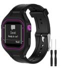 Pulseira de relógio compatível com Garmin Forerunner 25