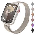 Pulseira de relógio CTYBB em malha de aço inoxidável para a série Apple