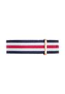 Pulseira de relógio Daniel Wellington Classic, tecido de 20 mm, ouro rosa