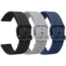 Pulseira de relógio de reposição YILED Silicone 20 mm/22 mm para mulheres e homens