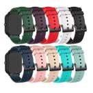 Pulseira de relógio E ECSEM compatível com silicone Popglory P22 de 20 mm