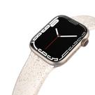 Pulseira de relógio EDIMENS Shiny Bling Glitter Silicone 38 mm a 42 mm