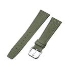 Pulseira De Relógio Em Lona De Nylon Verde 20mm 21mm 22mm À Prova d'Água Esportiva Substituição Para