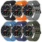 Pulseira de relógio Epoosuo Ocean Sport Silicone para Samsung 47mm