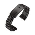 Pulseira De Relógio Esportiva Em Aço Inoxidável Sólido De 20mm 21mm 22mm Para Rolex Daytona