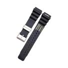 Pulseira De Relógio Esportivo Masculino Em Silicone 20mm 22mm 24mm Para Seiko Casio Citizen