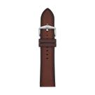 Pulseira de relógio Fossil 24 mm marrom claro LiteHide Leather