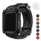 Pulseira de relógio Fullmosa Rugged Silicone com estojo Apple Watch 44 mm