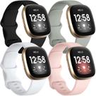 Pulseira de relógio Getino compatível com Fitbit Sense/Sense 2/Versa 4/Versa 3