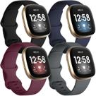 Pulseira de relógio Getino compatível com Fitbit Sense/Sense 2/Versa 4/Versa 3