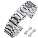 Pulseira de relógio HEYOZURY Metal em aço inoxidável 20mm para mulheres e homens
