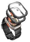 Pulseira de relógio i-Blason Ultra 2 para Apple Watch 49 mm com estojos pretos