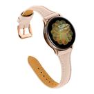Pulseira de relógio JOYOZY Leather para Samsung Galaxy 40mm/44mm