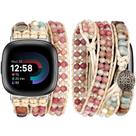 Pulseira de relógio JR.DM Boho Beaded Band para Fitbit Versa 4/3/Sense Pulseira de relógio JR.DM Boho Beaded Band para Fitbit Versa 4/3/Sense