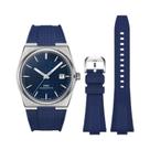 Pulseira De Relógio Masculina De Silicone Com Liberação Rápida De 40 Mm Tissot PRX T137.407 T137.410