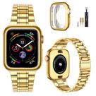 Pulseira de relógio MiOhHR em aço inoxidável sólido 42 mm Apple Watch 10