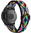 Pulseira de relógio Olytop 22 mm de nylon elástica para Garmin Fenix 8