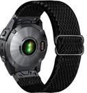 Pulseira de relógio Olytop Stretchy Nylon 22mm para Garmin Fenix