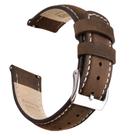 Pulseira de relógio Ritche Quick Release Leather 22 mm Saddle Brown