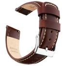 Pulseira de relógio Ritche Quick Release Leather 22mm Dark Coffee Pulseira de relógio Ritche Quick Release Leather 22mm Dark Coffee