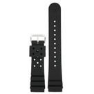 Pulseira de relógio SEIKO Pro Diver 22mm, pulseira preta 4F24ZZ