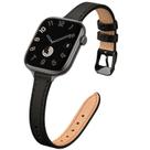 Pulseira de relógio STIROLL Slim Leather para Apple Watch 38/40/41/42 mm