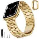 Pulseira de relógio SUNFWR em aço inoxidável para Apple Watch 42 mm/44 mm