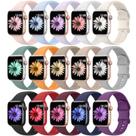 Pulseira de relógio SuperNana Soft Silicone, pacote com 15 unidades para Apple Watch