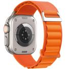 Pulseira de relógio surundo Alpine Loop Nylon para Apple Watch Ultra 2