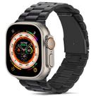 Pulseira de relógio Tasikar compatível com Apple Ultra 2 49 mm preta
