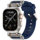 Pulseira de relógio TAURI projetada para Apple Watch Ultra 2/49 mm azul marinho Pulseira de relógio TAURI projetada para Apple Watch Ultra 2/49 mm azul marinho