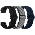 Pulseira de relógio TumpCez Quick Release 20 mm de nylon elástico unissex