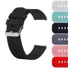 Pulseira de relógio Turnwin Silicone Quick Release 20 mm preta