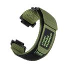 Pulseira De Relógio Unissex De Nylon Macio De 16mm Para Casio GA-110 800 GA-2100 GD100 G8900 5600