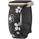 Pulseira de relógio Witzon Cute Flower Silicone para Apple 42 mm 41 mm