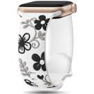 Pulseira de relógio Witzon Floral Silicone para Apple 41 mm 40 mm 38 mm