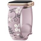 Pulseira de relógio Witzon Floral Silicone para Apple 41 mm 40 mm 38 mm