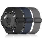 Pulseira de relógio Wizvv 18 mm, elástica de nylon, pacote com 3 unidades, compatível com Garmin